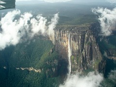 Wasserfall vom Auyan Tepui