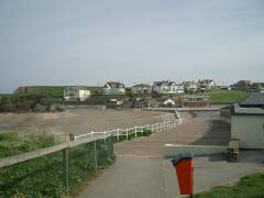 Strandareal in Bude