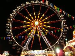 Riesenrad auf dem Fr�hlingsfest
