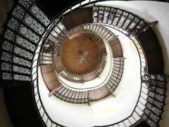 Treppe im Turm von Schloss Granitz