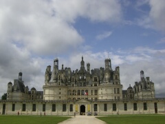 Château de Chambord, Vorderansicht