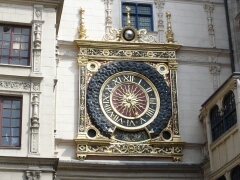 Uhrturm Gros Horloge in Rouen
