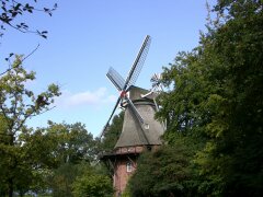 Windmühle im Freilichtmuseum von Bad Zwischenahn