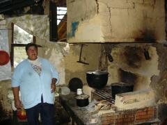 In der Posada  La Aguada wird gekocht wie vor Jahrhunderten