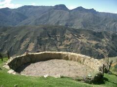 Alter Dreschplatz oberhalb von Los Nevados