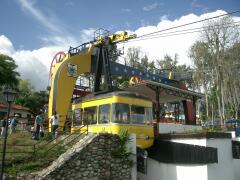 Talstation der Seilbahn auf den Pico Bolivar