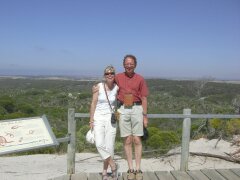 Aussichtsberg mit Blick über Kangaroo Island