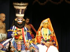 Kathakali-Aufführung