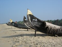 Fischerboote am Arabischen Meer
