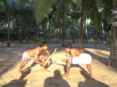 Alte indische Kampfkunst