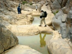 Guelta in der Nähe des Tahat