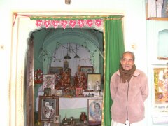 Priester eines Hindutempels