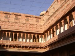 Innenhof im Junagarh-Fort