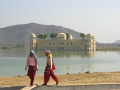 Wasserschloss bei Jaipur