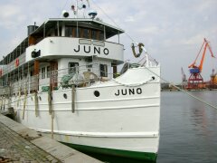 Die Juno im Hafen von Göteborg