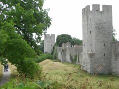 Teil der Stadtmauer von Visby