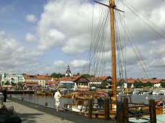 Hafen von Västervik