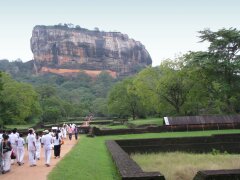 Felsentrutzburg Sigiriya